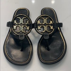 Tory Burch Miller Flip Flops.